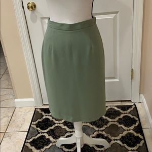 CLEARANCE Casual corner Sage green skirt sz 8